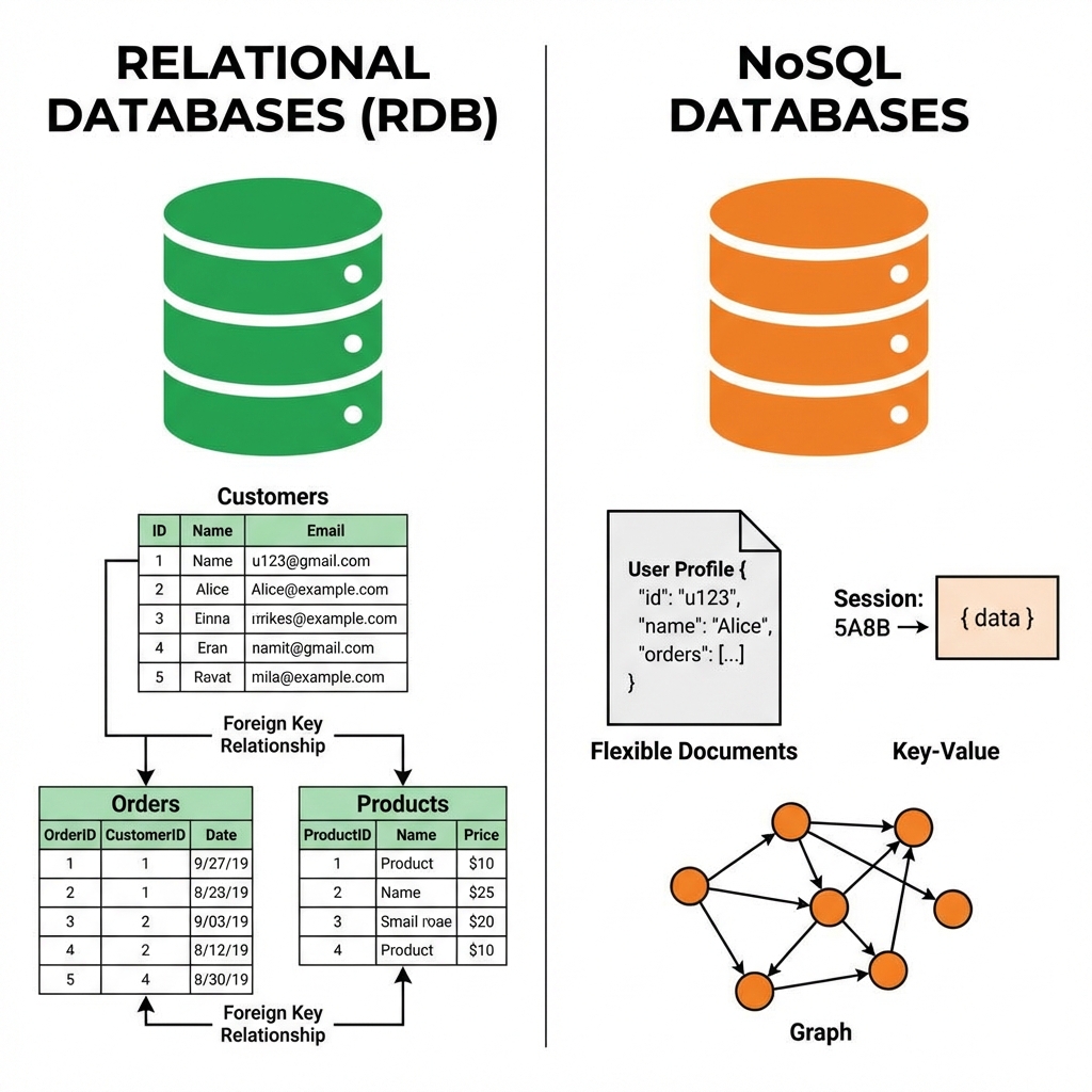 RDB vs NoSQL